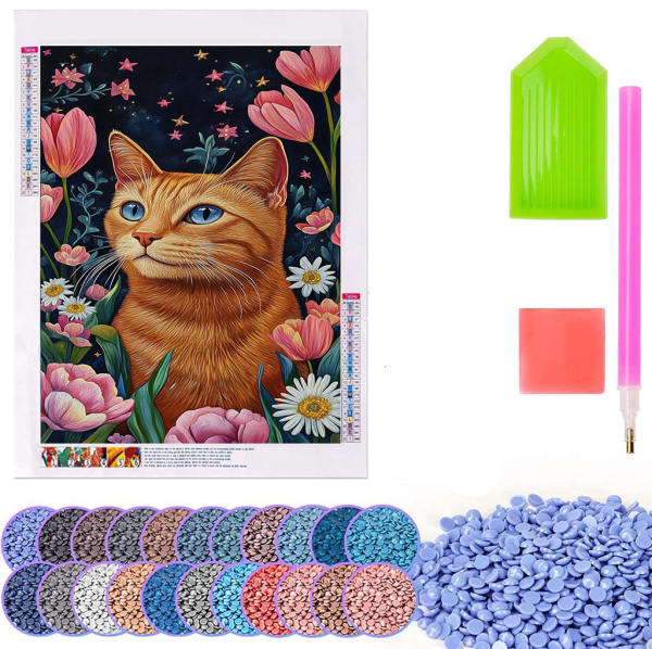 Starry Eyed Brown Cat - 3