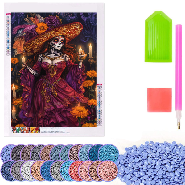Day Of The Dead – Lady Skeleton 4